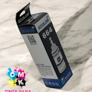 Tinta 664 Negra Para Epson