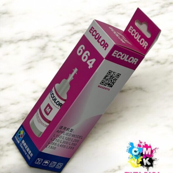Tinta 664 Roja Para Epson