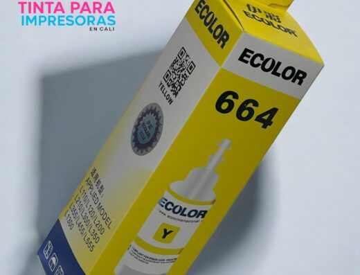 Tinta 664 Amarilla Para Epson