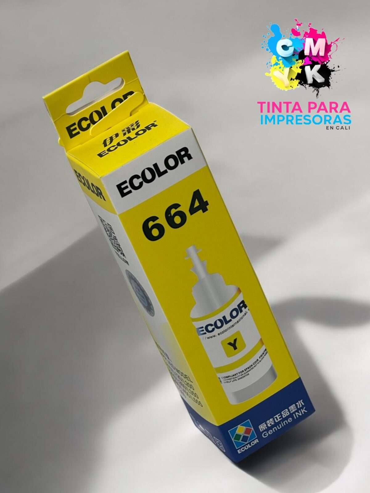 Tinta 664 Amarilla Para Epson