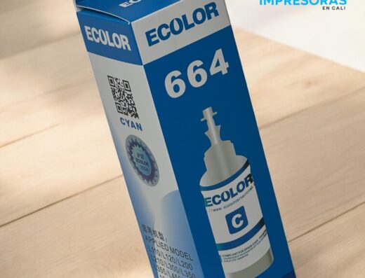 Tinta 664 Cyan Para Epson