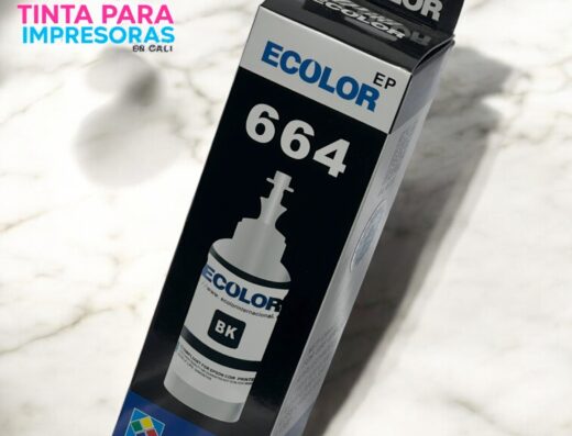 Tinta 664 Negra Para Epson