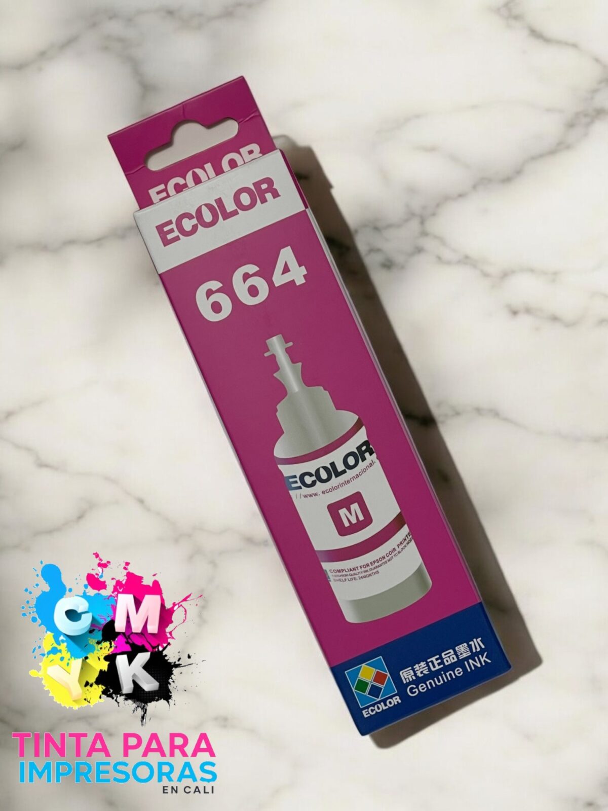 Tinta 664 Roja Para Epson